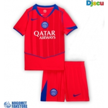 Paris Saint-Germain Rezervni Dres za djecu 2025-26 Kratak Rukav (+ Kratke hlače)